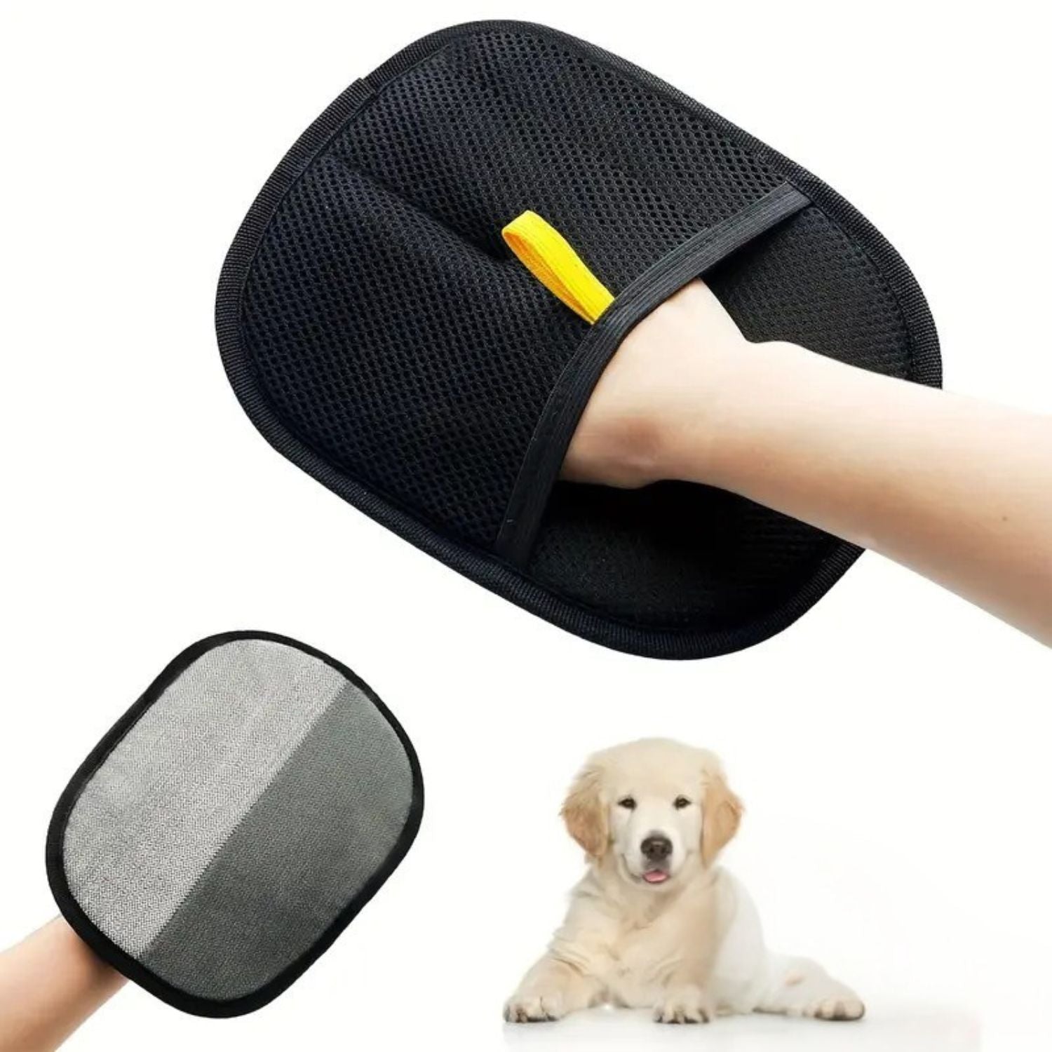 Double-sided dog brush