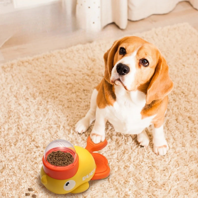 Treat dispensing dog toy